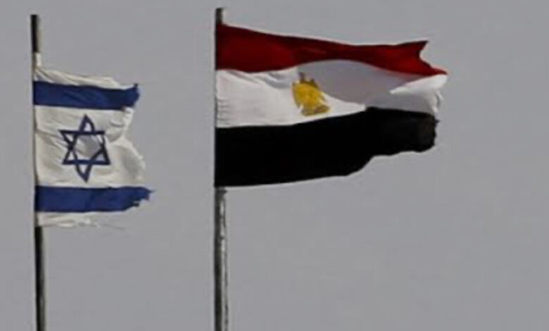 علم مصر وإسرائيل امدر تايمز