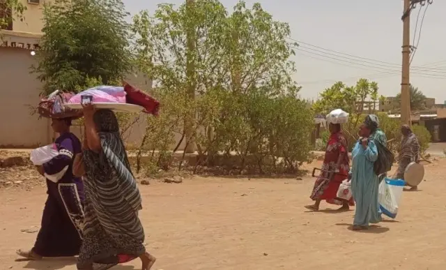 نازحيالنيلالأبيض امدر تايمز