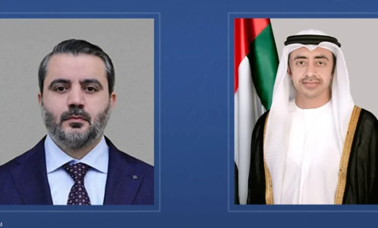 عبدالله بن زايد و الشيباني امدر تايمز