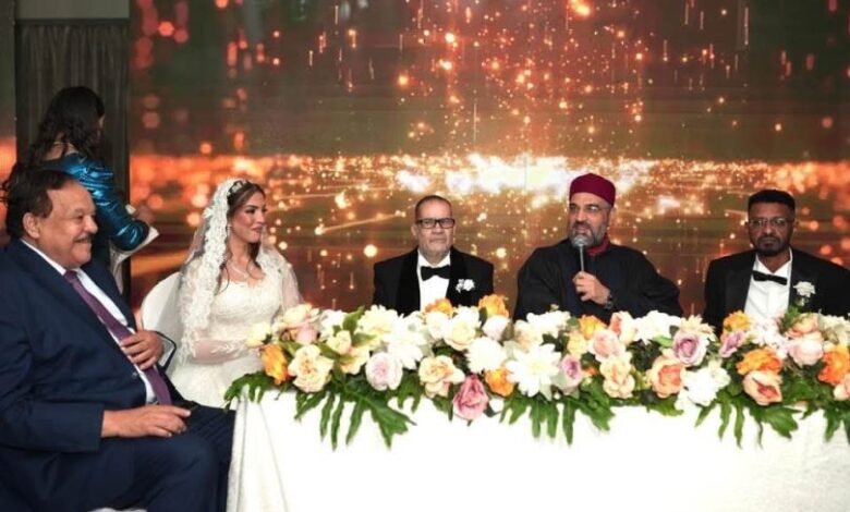 زفاف الصحفية سمر ابراهيم امدر تايمز