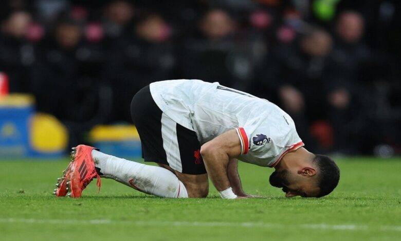 محمد صلاح سجل هدفي الفوز امدر تايمز