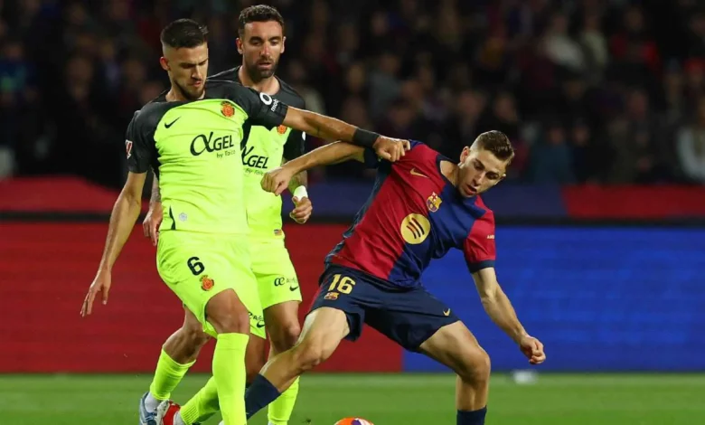 برشلونة وريال مايوركا امدر تايمز