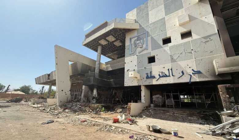 دمار نادي الشرطة امدر تايمز