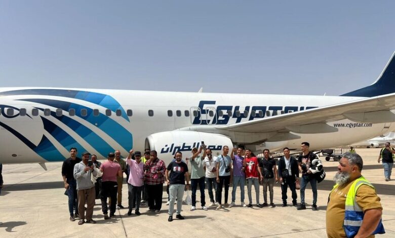 الخطوط المصرية امدر تايمز