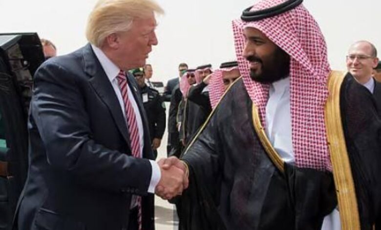 ترامب وبن سلمان امدر تايمز