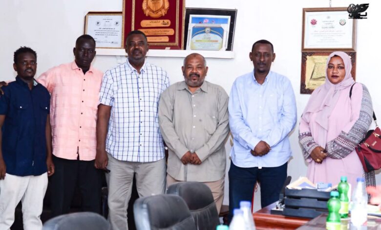 بحث اجتماع مشترك بين كلية الإنتاج الحيواني بجامعة الجزيرة واتحاد شباب السودان بمحلية المناقل، اليوم، سبل تعزيز التعاون في مجالات التدريب