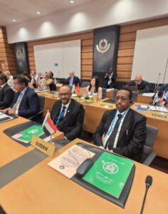 شارك مدير عام قوات الجمارك، الفريق شرطة صلاح أحمد إبراهيم، على رأس وفد السودان، في أعمال الدورة (147-148