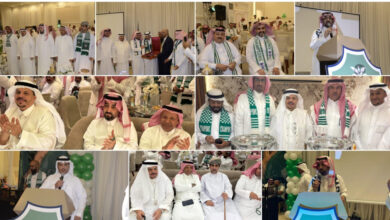 جماهير الأهلي تحتفي بإنجاز كأس النخبة الآسيوية في أمسية وفاء.وتكريم بقاعة الماسة جدة - ماهر بن عبدالوهاب عدسة - أحمد حندوق