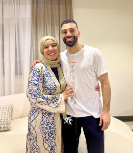 الاعلامية منال مهران تكتب : مصممة الأزياء رباب صلاح ... شقيقي يدعمني في عملي ويارب ياخد كأس العالم