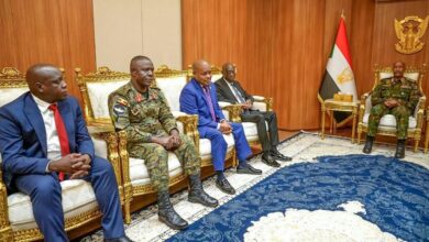 أكد رئيس مجلس السيادة الانتقالي، الفريق أول الركن عبد الفتاح البرهان، حرص السودان على تعزيز وتطوير علاقاته مع جمهورية يوغندا
