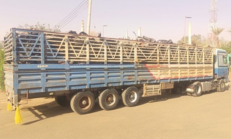 ضبط جهاز حماية الأراضي بمحلية شرق النيل ثلاثة جرارات كانت تنقل كميات من خردة الحديد ومخلفات الحرب دون استيفاء التصاريح القانونية، ضمن الحملات الرامية