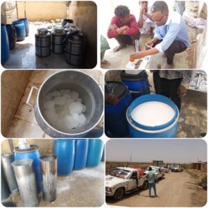 ضبطت حملة تفتيش نفذتها وزارة الزراعة والثروة الحيوانية بولاية الخرطوم وشرطة حماية المستهلك 619 تمنة من اللبن غير الصالح للاستهلاك بمحلية جبل أولياء