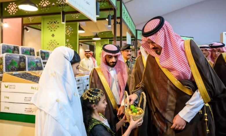 أمير منطقة المدينة المنورة يرعى حفل موسم تمور المدينة 2026