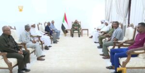 التقى عضو مجلس السيادة الفريق مهندس إبراهيم جابر بوفد لجنة الإسناد المدني بمحلية سنجة، مشيدًا بجهود اللجنة في دعم المحلية