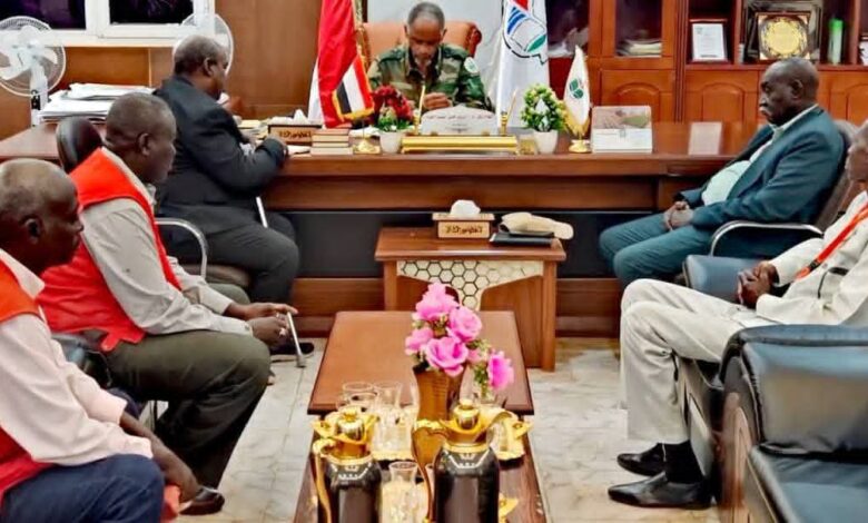 الهلال الأحمر السوداني يبحث مع حكومة سنار تعزيز التعاون وإقامة مشروعات استثمارية مستدامة لدعم العمل الإنساني ومساندة المتأثرين بالحرب والنازحين بالولاية.