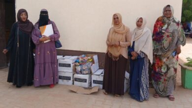 مجلس الأشخاص ذوي الإعاقة بولاية الخرطوم يوزع 100 سلة غذائية على المعاهد والمراكز التعليمية، دعماً للطلاب والممتحنين من ذوي الإعاقة.