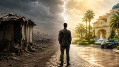 حين تُختبر الرجال… بالفقر والغنى
