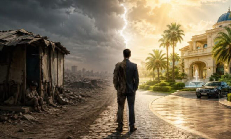 حين تُختبر الرجال… بالفقر والغنى