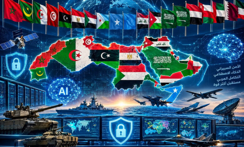 الحرب السيبرانية والإدراكية: التشريح الكامل لقدرات الأنظمة العربية على التوازن الاستراتيجي والتفوق التقني والتكامل الإقليمي عبر الذكاء الاصطناعي والأمن السيبراني والنيوروتيك ومنظومات الاستخبارات والدفاع الحديثة
