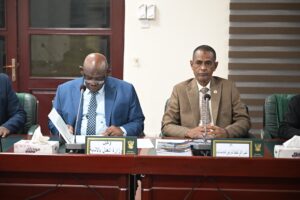 حكومة ولاية الخرطوم تستعرض أمام اللجنة الفنية بمجلس الوزراء مقترح إنشاء صندوق الإعمار والتنمية لتمويل مشروعات استراتيجية إعادة الإعمار والتعافي 2026-2036.