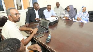 وزارة التنمية الاجتماعية بالخرطوم تبحث مع منظمات شبابية مشروع البناء الوطني والتعافي الاجتماعي والاقتصادي ودعم السلام المجتمعي والصناعات الصغيرة.