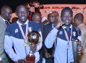 الأمين العام لمجلس السيادة يستقبل بعثة منتخب السودان للشباب بعد تتويجها بلقب سيكافا تحت 20 عاماً بالفوز على تنزانيا بركلات الترجيح والتأهل إلى كأس أمم إفريقيا 2027.