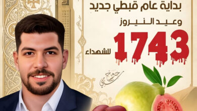 الصحفي چورچ سامى عيد النيروز: هُوية وطنية متجذرة في التاريخ المصري ورمز للصمود والشهادة