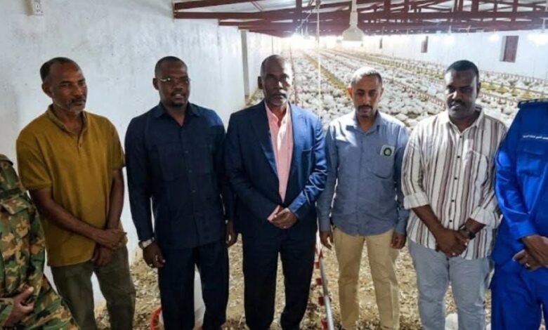 المدير التنفيذي لمحلية مروي يتفقد مزارع وحظائر الدواجن ويشيد بدورها في تعزيز الأمن الغذائي، وسط تحديات ارتفاع تكاليف التشغيل والأعلاف والأدوية واللقاحات.