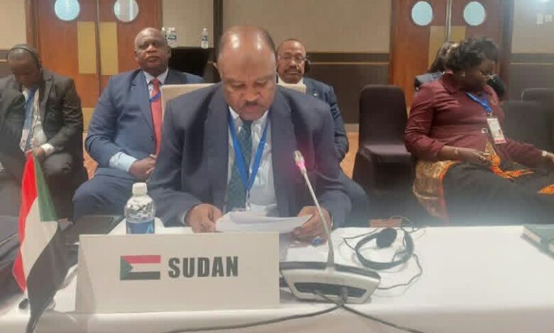 محي الدين سالم، وزير الخارجية السوداني، إقليم البحيرات العظمى، لوساكا، زامبيا، التدخلات الخارجية، تهريب الذهب، الأمن الإقليمي، السودان والكونغو الديمقراطية.
