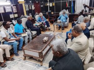 والي الجزيرة الطاهر إبراهيم الخير يبحث مع وفد اليونيسف دعم التعليم وتغذية الأطفال وتأهيل المدارس وشبكات المياه، معلناً الانتقال من الإغاثة إلى التنمية والإنتاج.