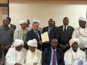 تحالف القوى الوطنية يطالب جامعة الدول العربية بدعم الحوار السوداني الجامع، وتعيين مبعوث خاص للسودان وإعادة فتح مكتبها بالخرطوم لحماية وحدة البلاد ودعم السلام.