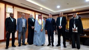 وزير الطاقة والنفط السوداني المعتصم إبراهيم يرحب برغبة شركة اتحاد المستقبل القطرية في الاستثمار بمجالات الطاقة الشمسية والرياح والبترول وتوريد الوقود بالسودان.