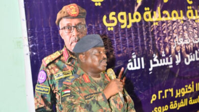 *قائد قاعدة مروي الجوية: الجيوش تقاتل بمعنويات شعبها.. وموعدنا الفاشر*