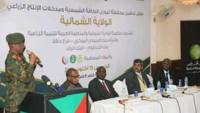 دشن بنك السودان المركزي محفظة تمويل بقيمة 15 مليار جنيه للطاقة الشمسية ومدخلات الإنتاج الزراعي بالولاية الشمالية، تستهدف نحو 10 آلاف مستفيد لدعم المزارعين وتعزيز الأمن الغذائي